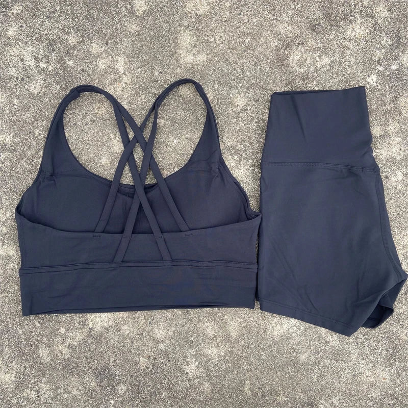 2 Piece Yoga Shorts and Top