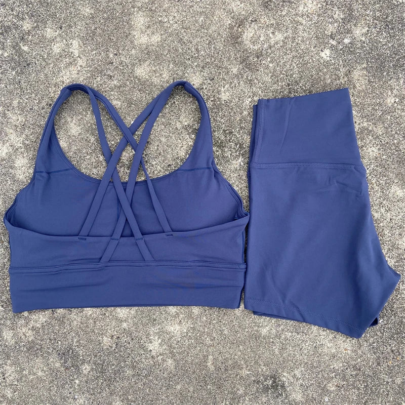 2 Piece Yoga Shorts and Top