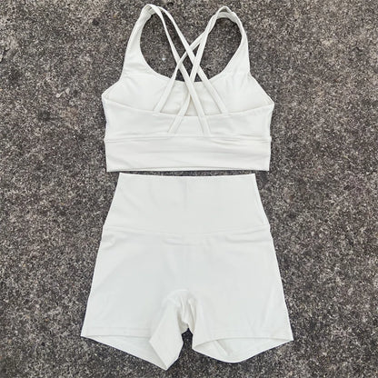 2 Piece Yoga Shorts and Top