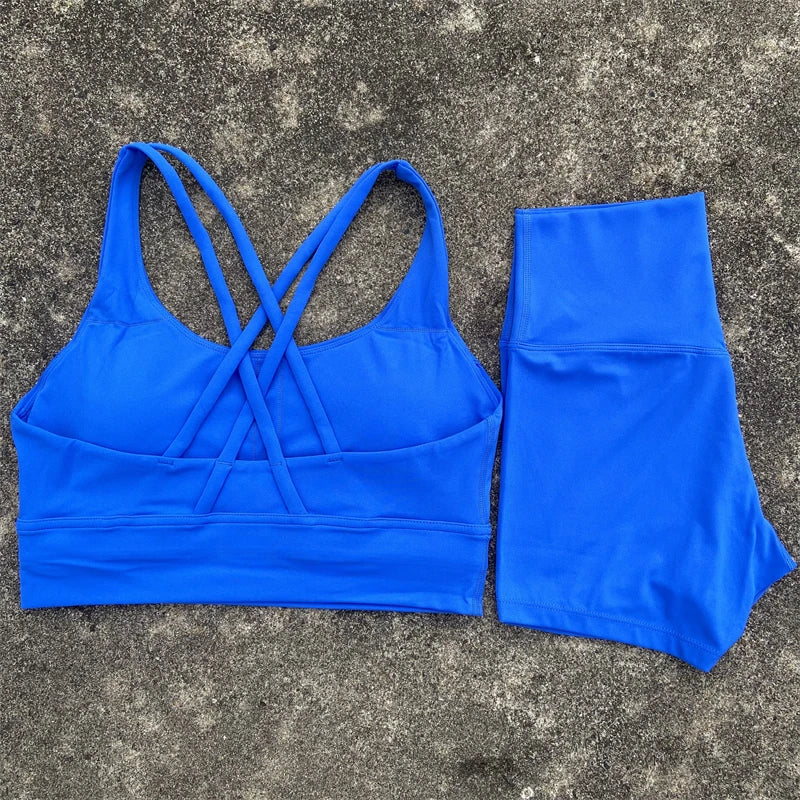 2 Piece Yoga Shorts and Top